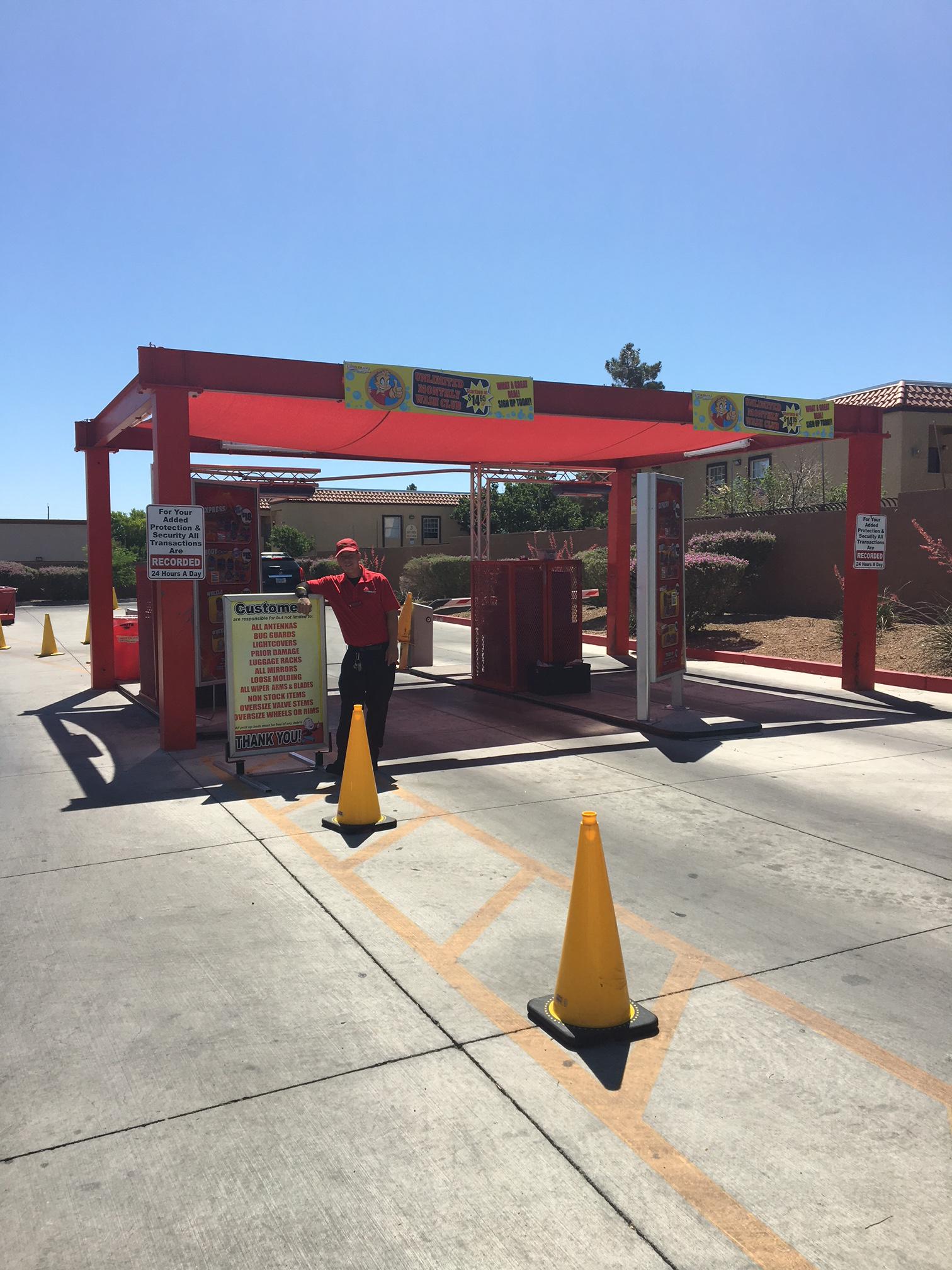 Upper Image Car Wash Photo