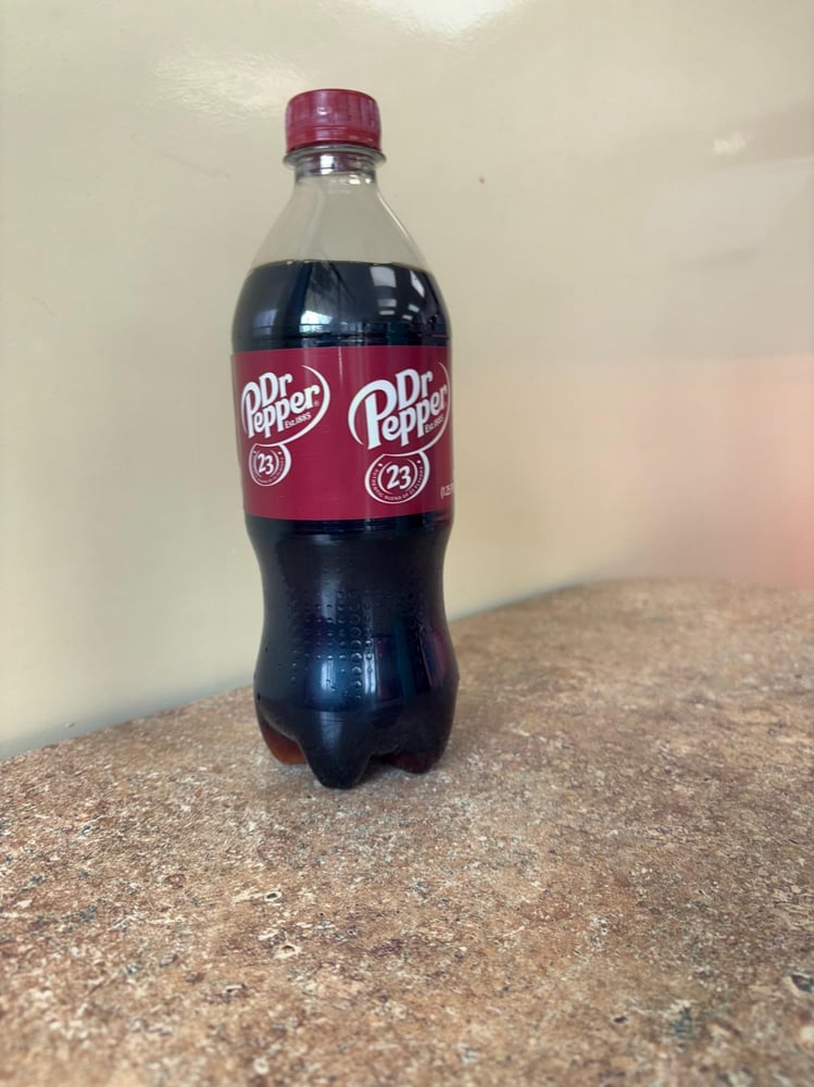 Bottle: Dr. Pepper