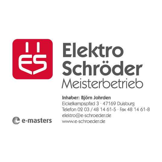 Logo von Elektro Schröder  Meisterbetrieb e. K. Inh. Björn Johrden