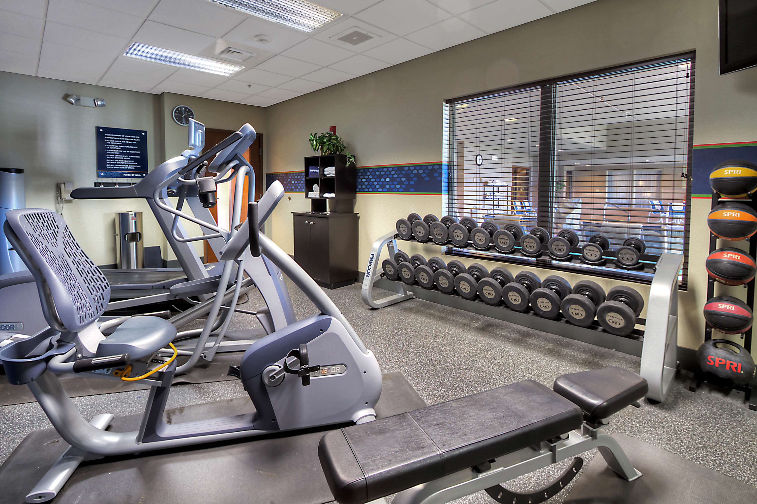 Health club  fitness center  gym