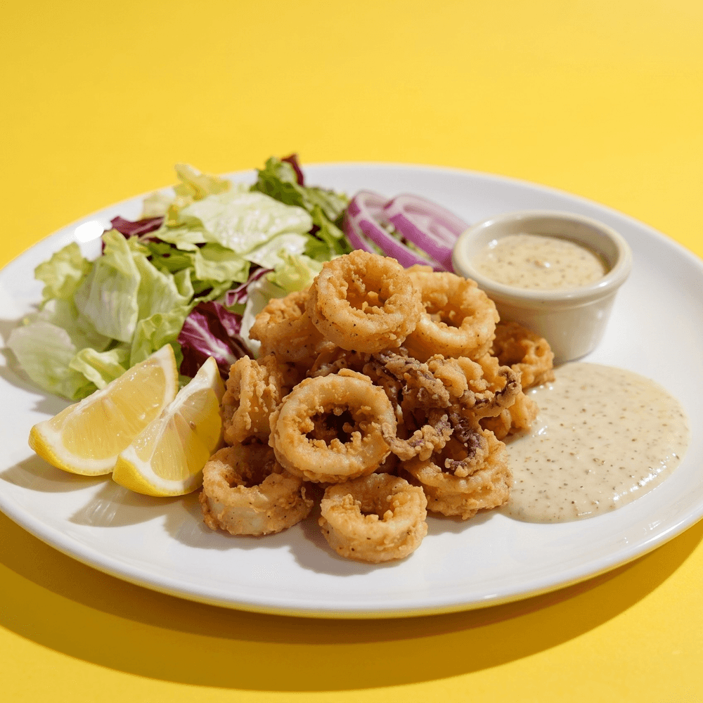 Crispy Chicken Yellow Curry