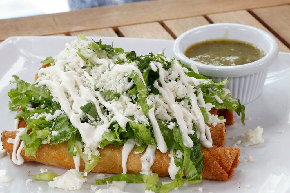 Flautas/White cheese