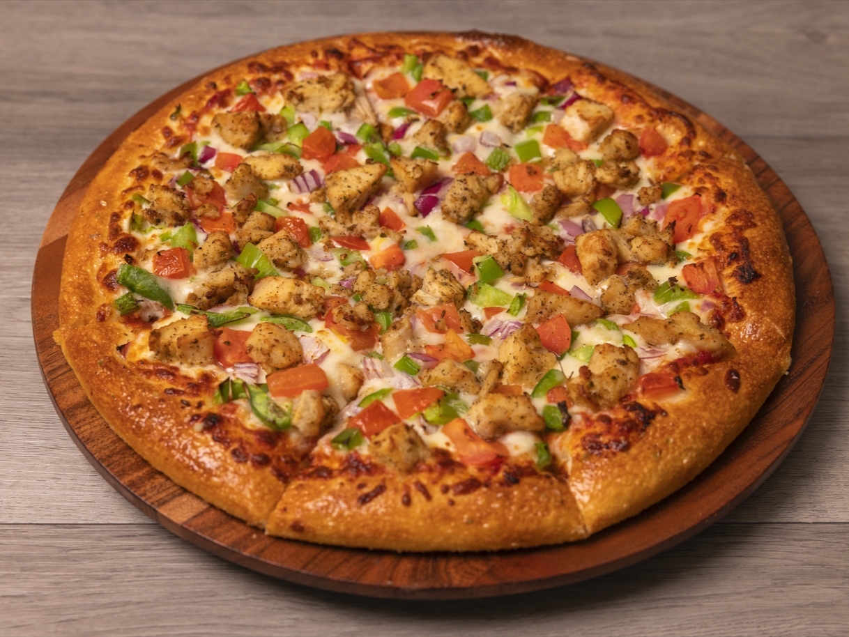 Grilled Chicken Pizza