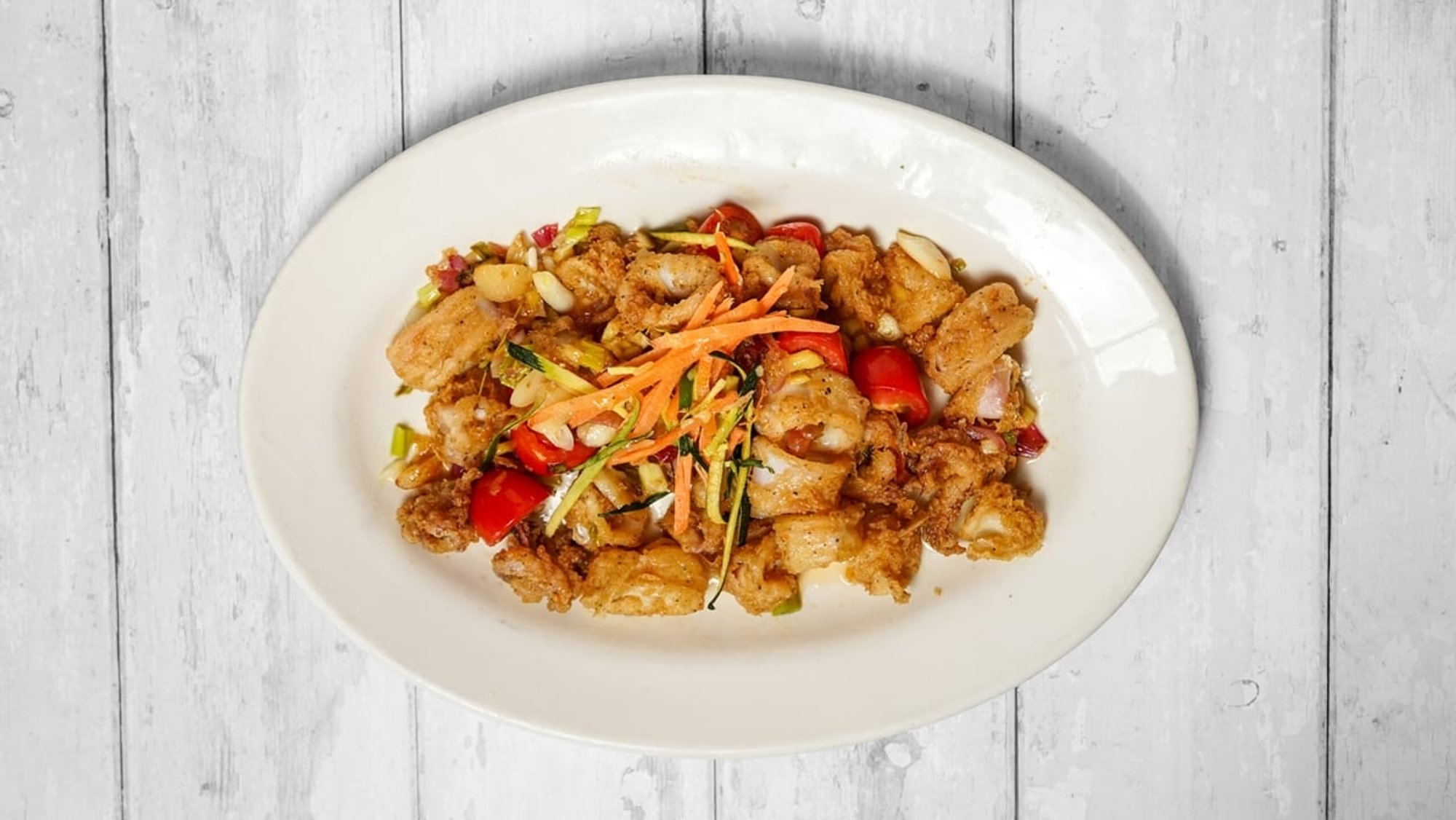 Ginger Calamari House Special