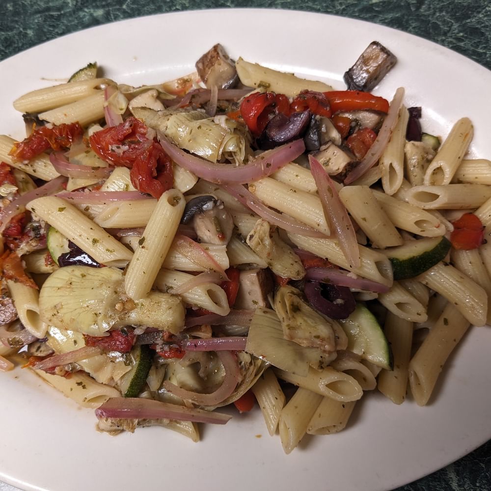 Vegan Mediterranean Penne