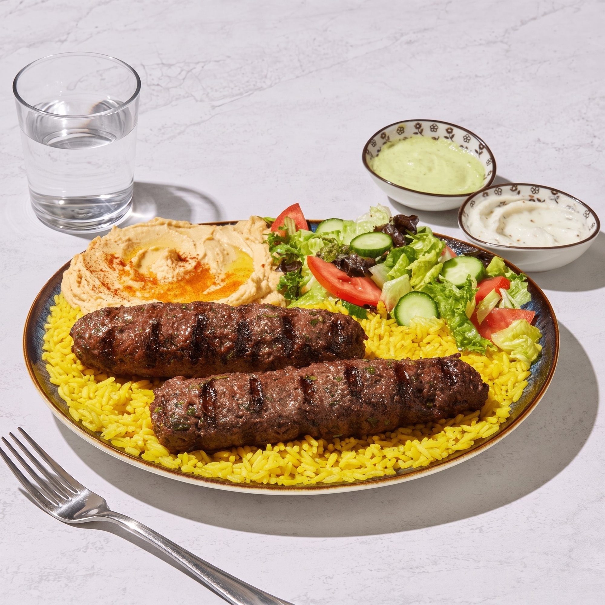 #2. Kofta Plate
