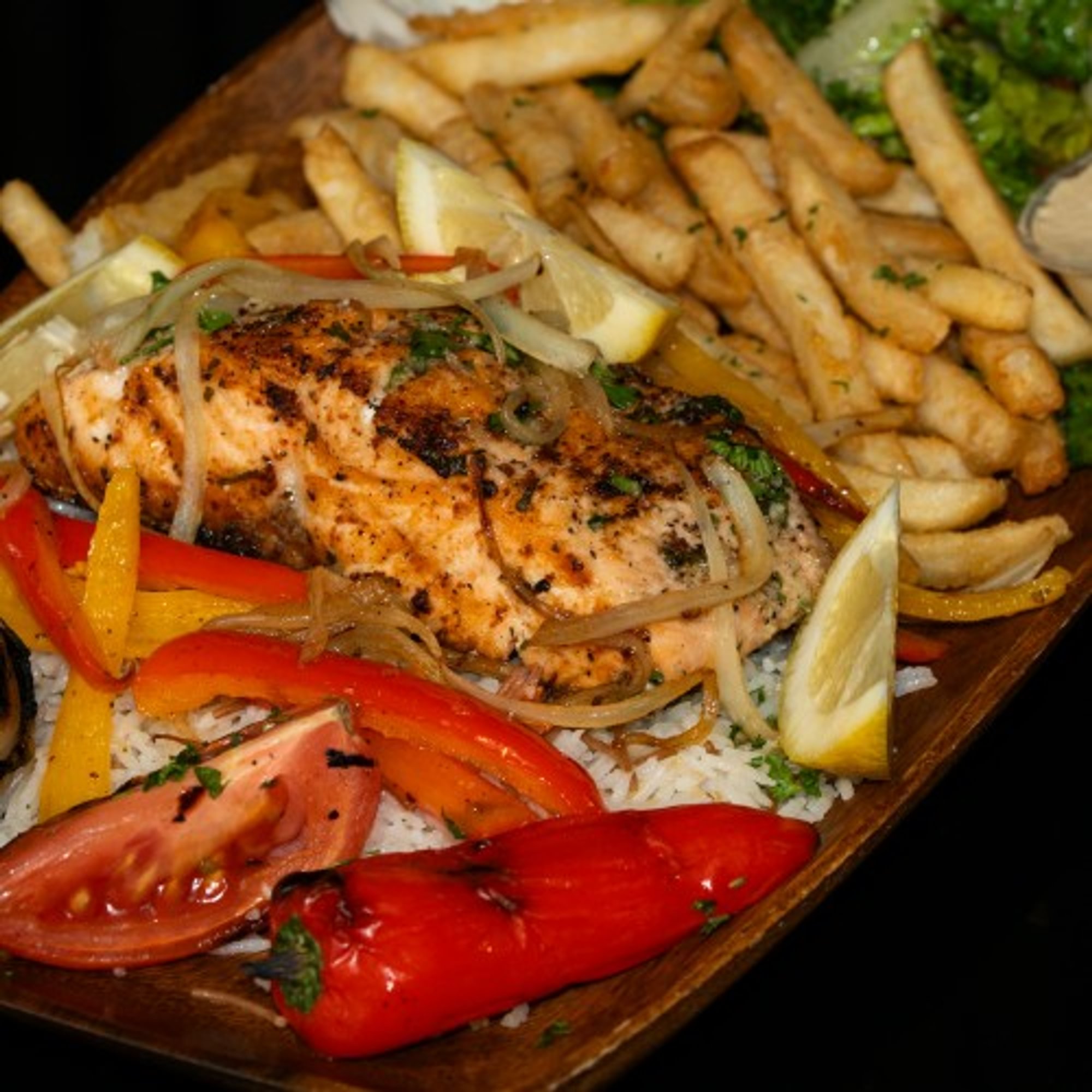 GRILLED SALMON