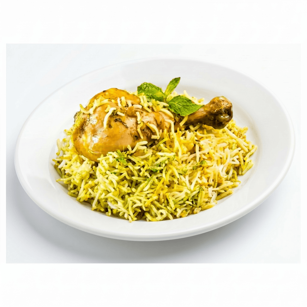 Pachi Mirchi Chicken Biryani