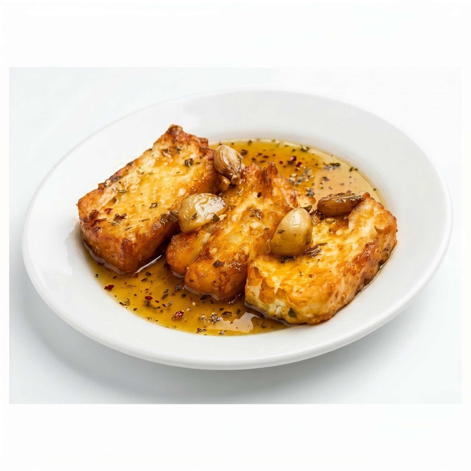 Honey Glazed Halloumi