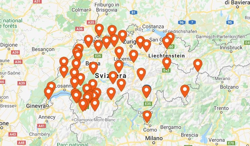 NETWORK OF DEALERS THROUGHOUT SWITZERLAND