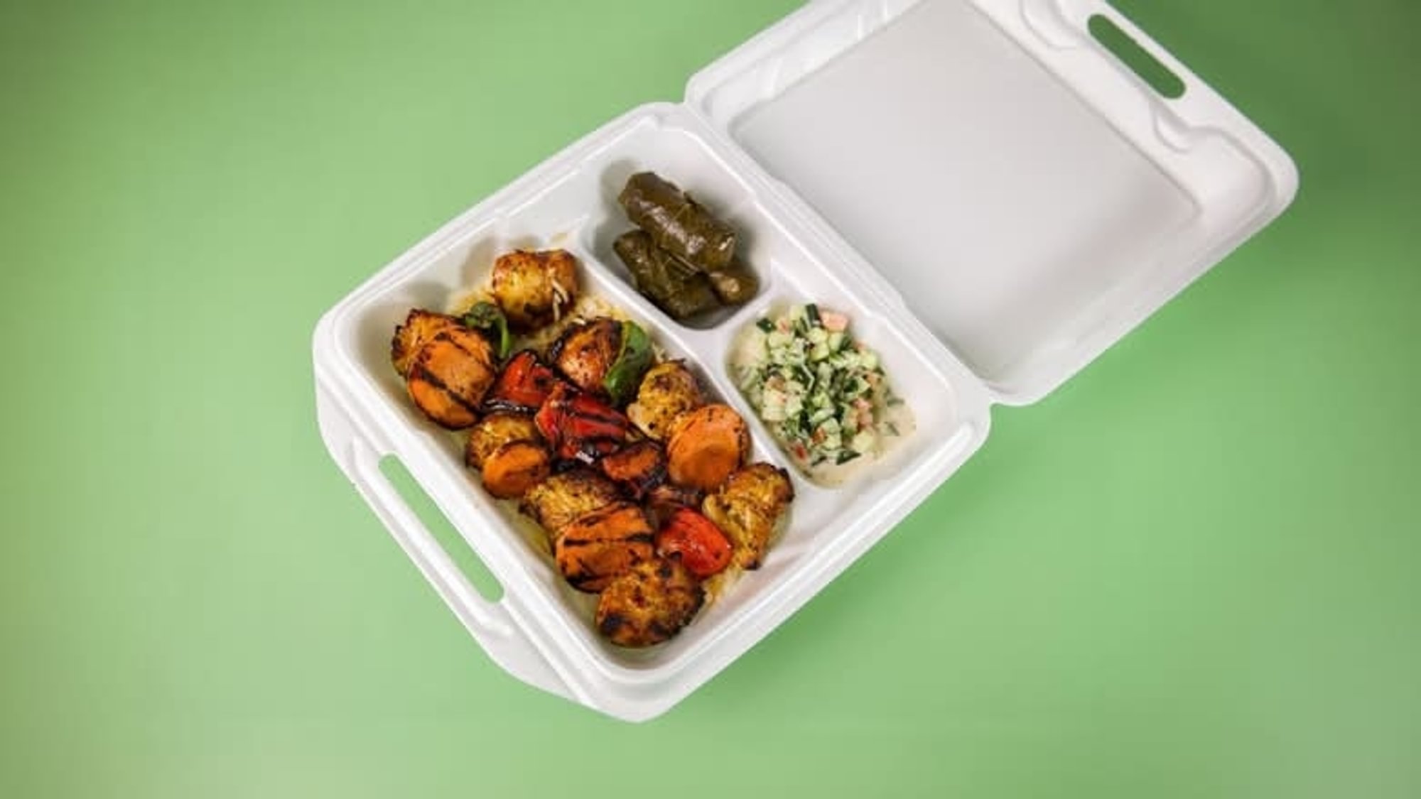 Chicken Kabob Platter