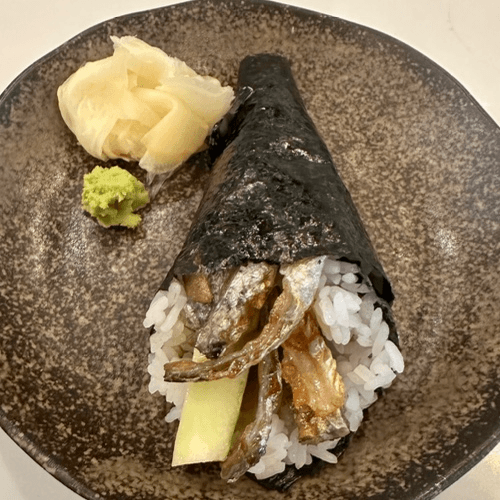 Salmon Skin Hand Roll
