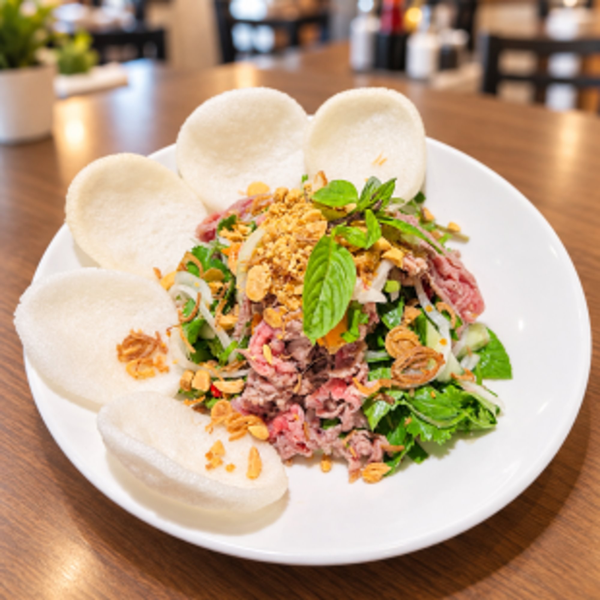 Lime-Cured Beef Salad – Bò Tái Chanh