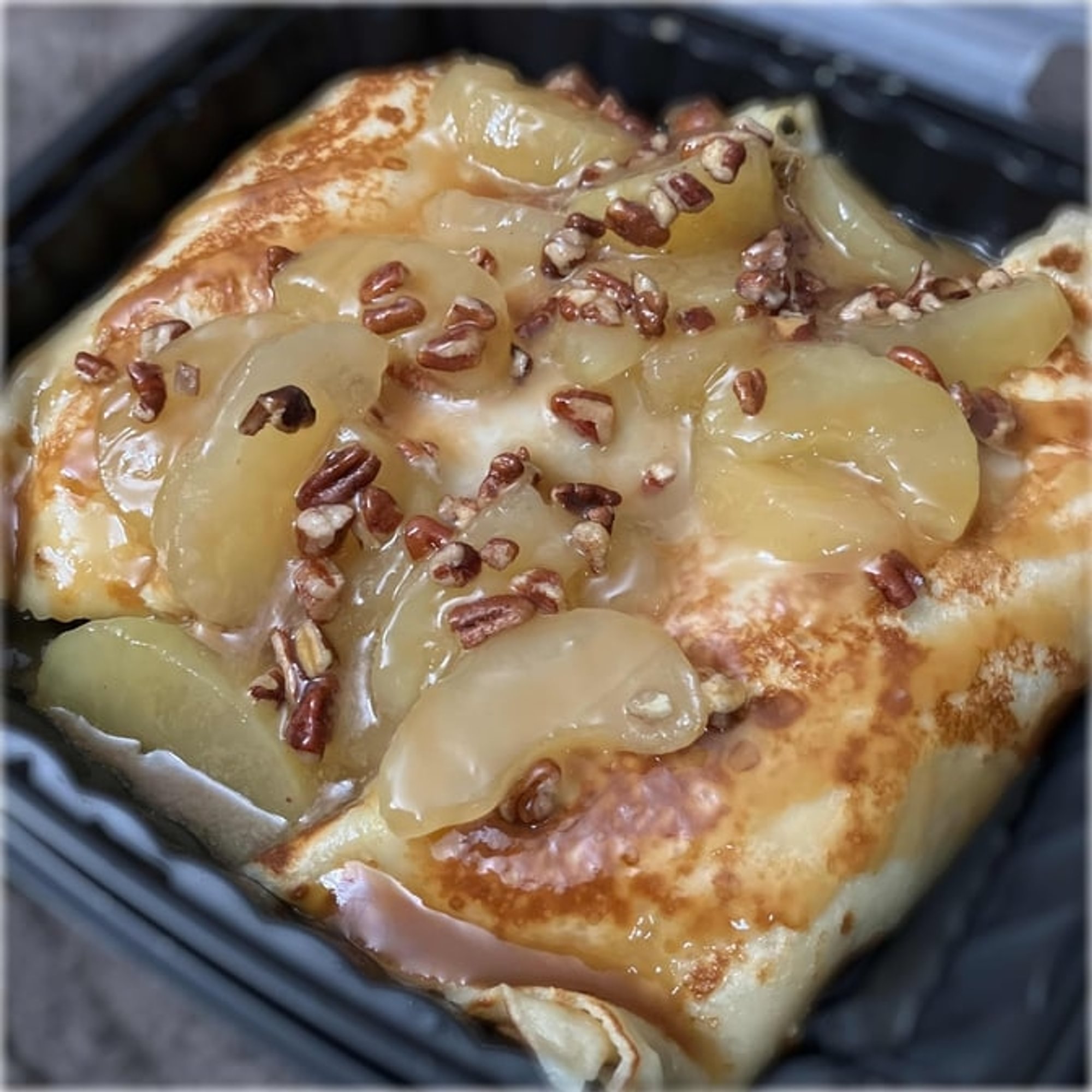 Caramel Apple Crepe