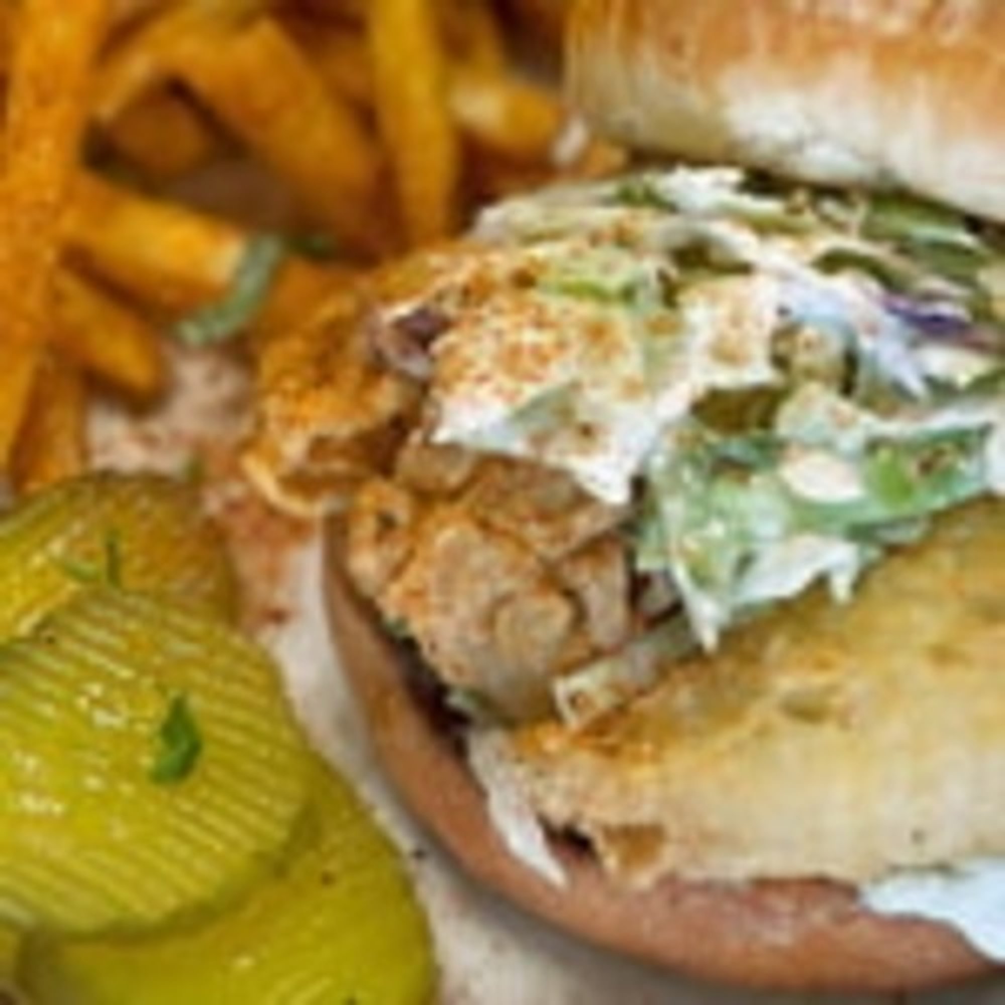 Lake Perch Sandwich