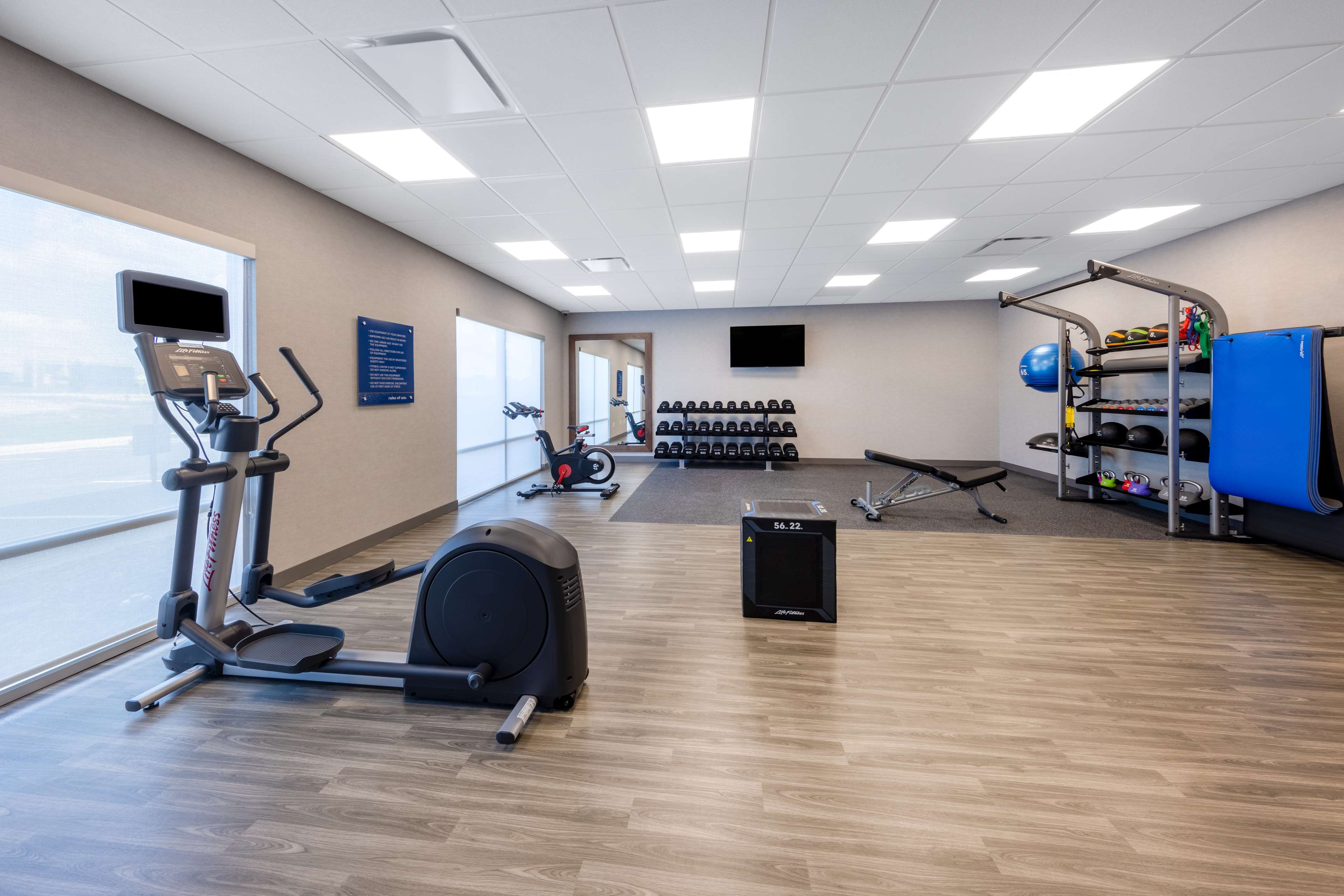 Health club  fitness center  gym