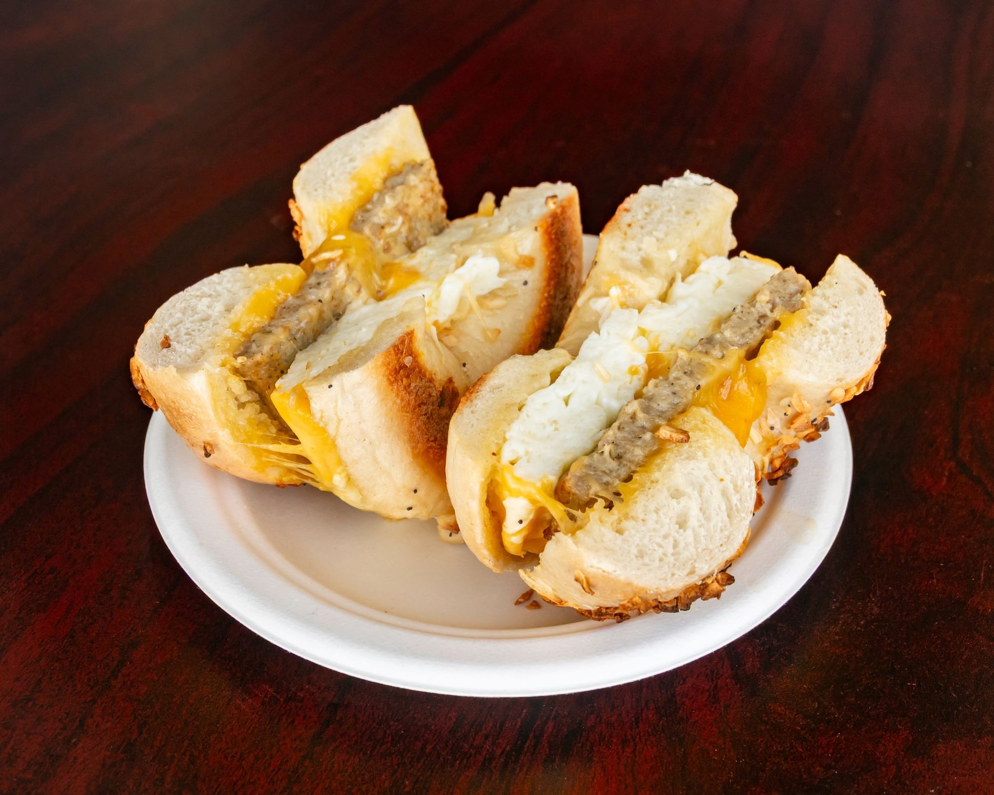 Egg White, Meat & Cheese