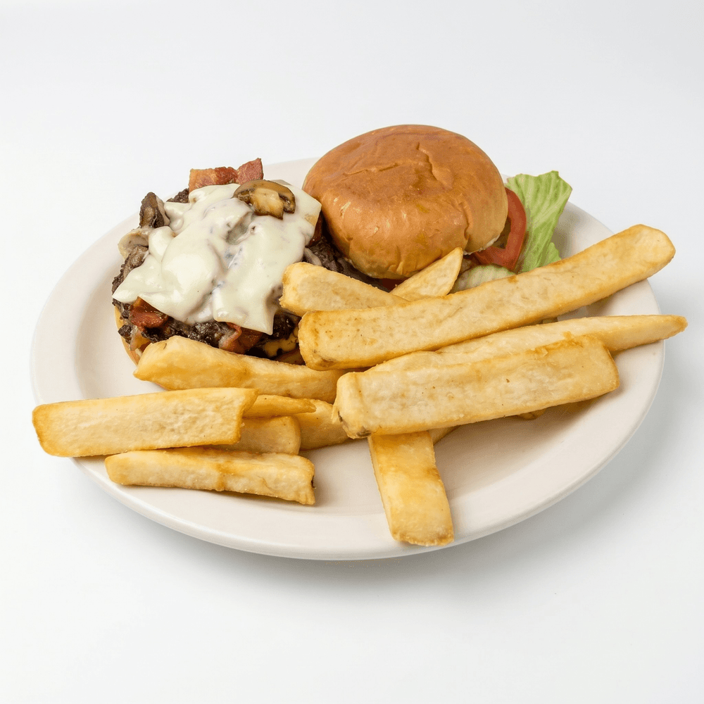 Mushroom Swiss Burger