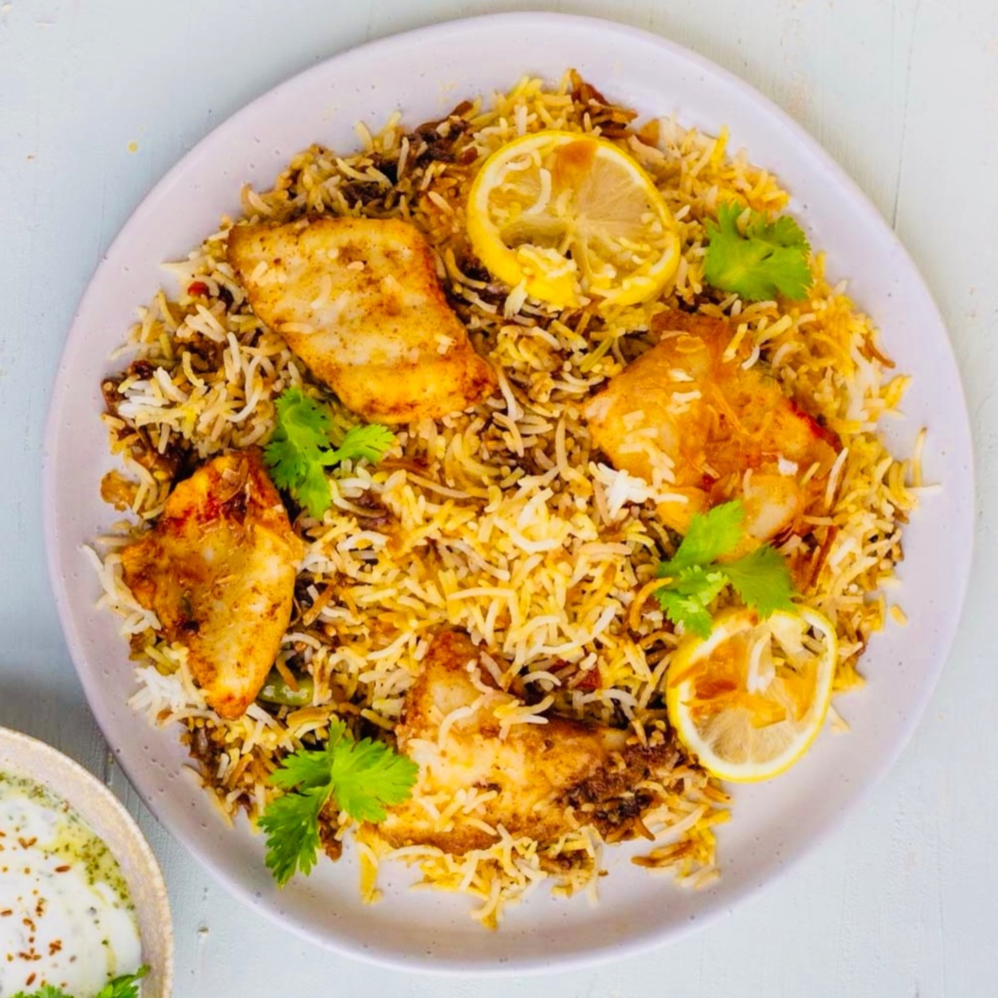 Fish Biryani (32 oz)