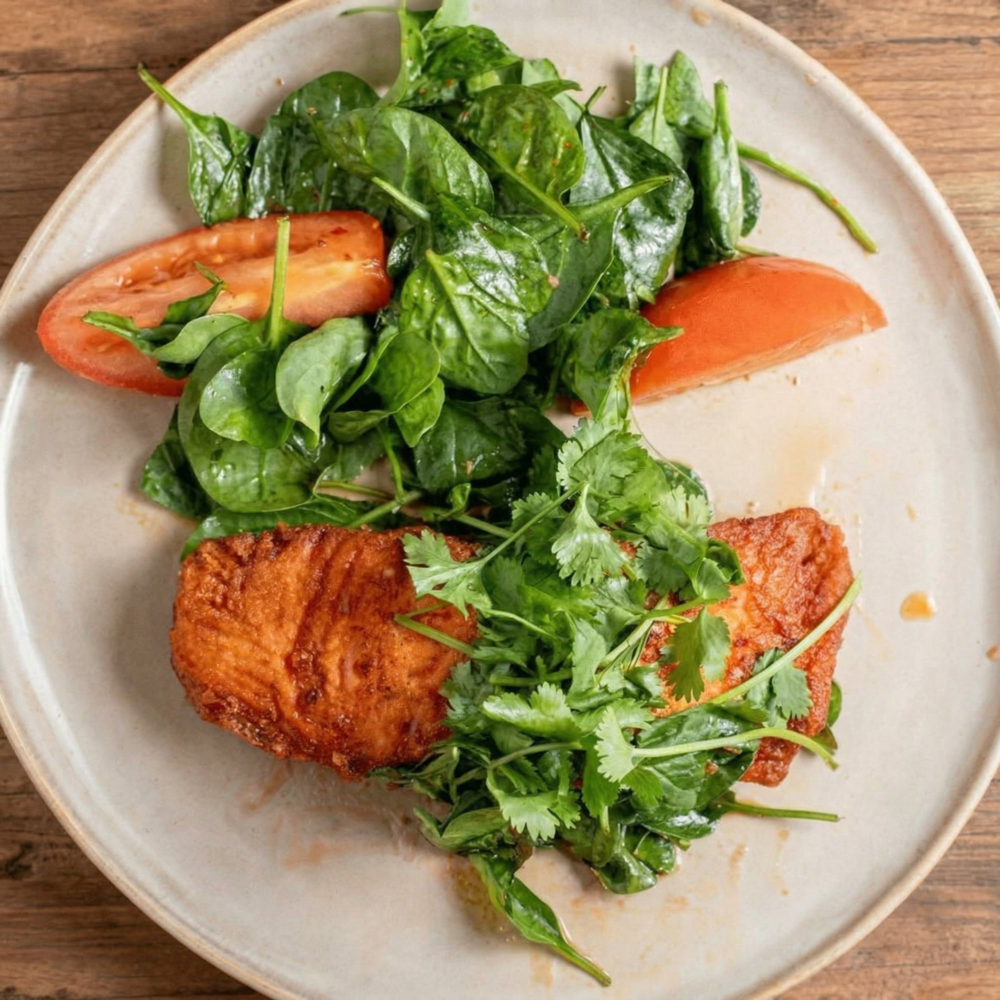 Grilled Salmon Salad
