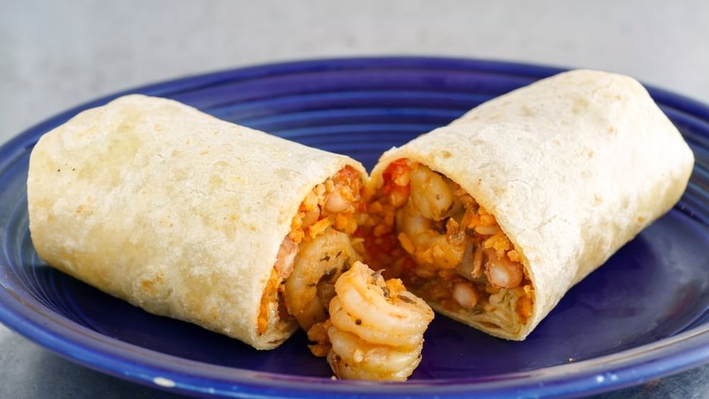 Chipotle Shrimp Burrito