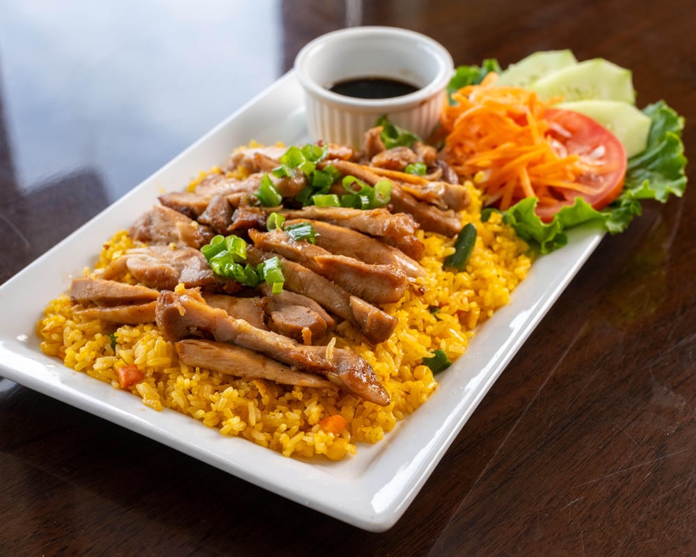 C5. Com Chien Ga - Chicken Fried Rice