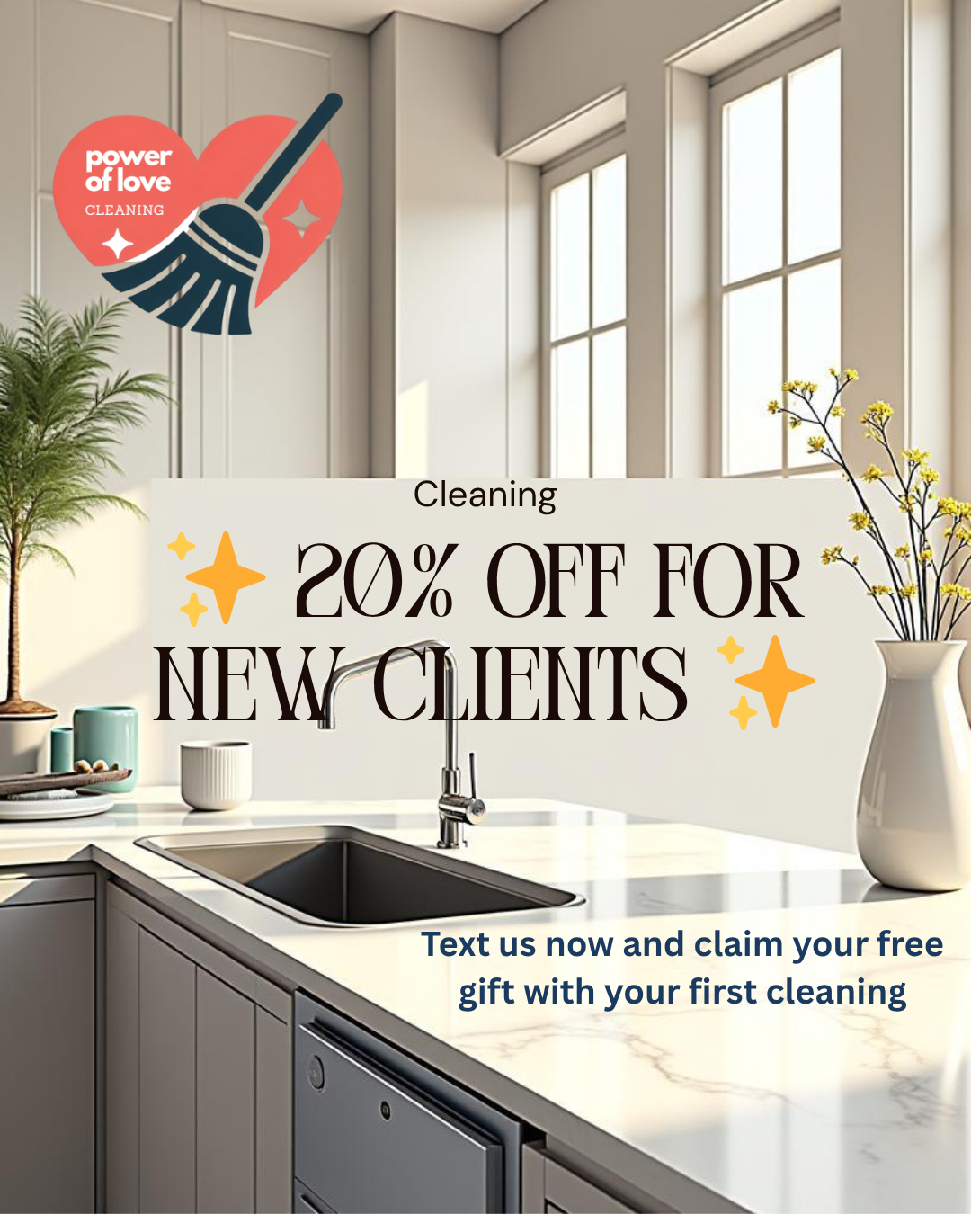 Power of Love Cleaning Services Image