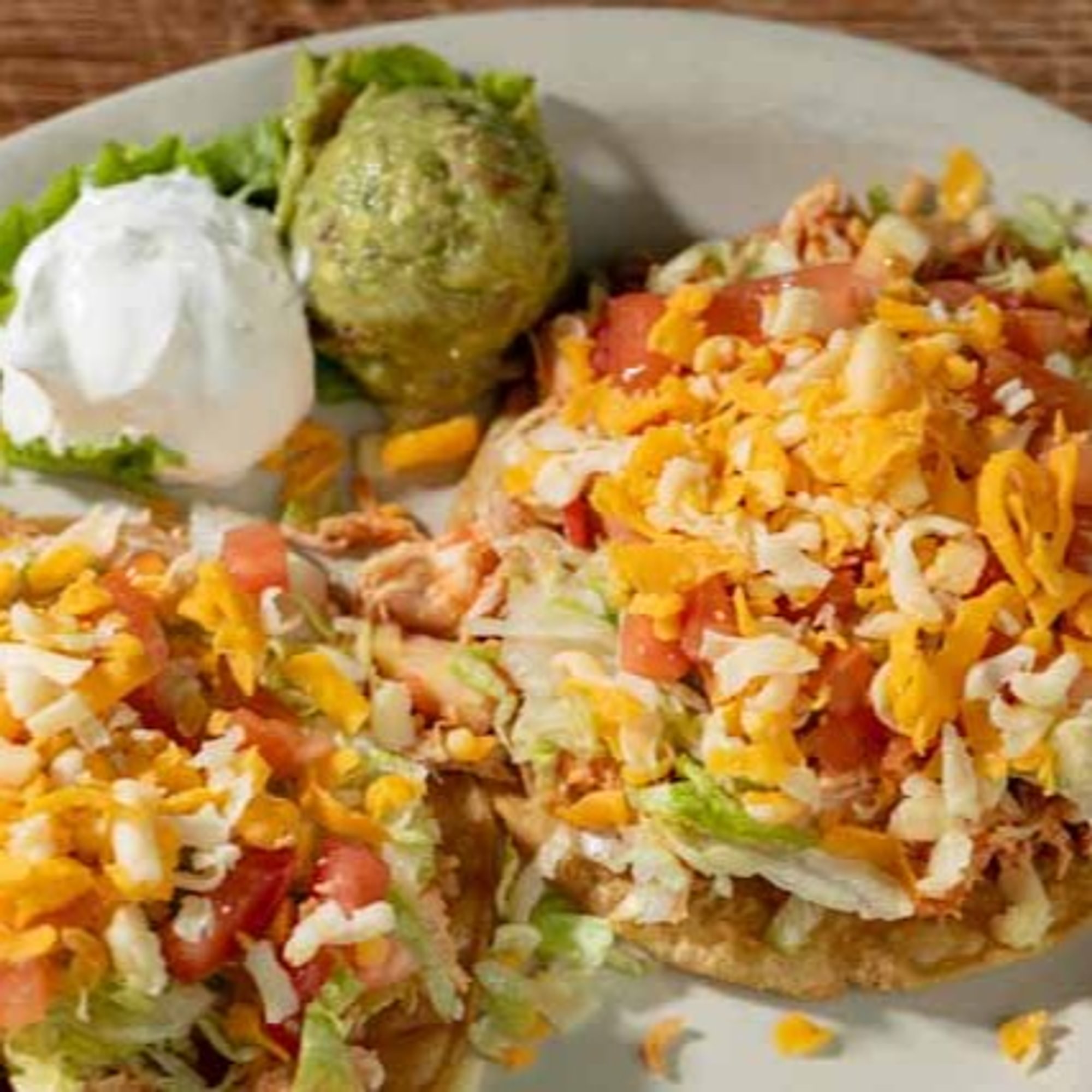 Tostada Plate