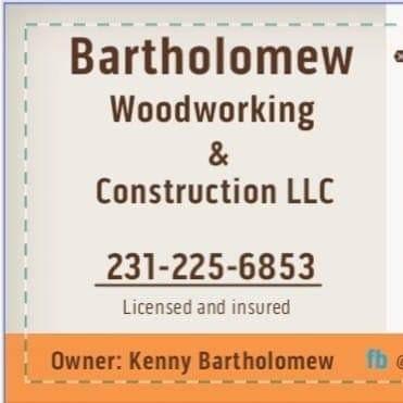 Bartholomew Woodworking and Construction LLC Logo
