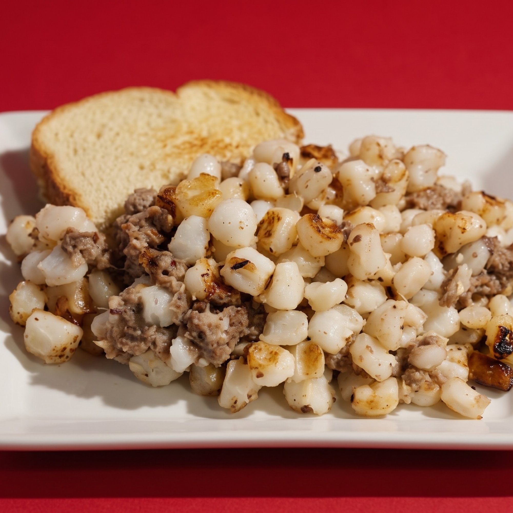 Hominy & Pudding