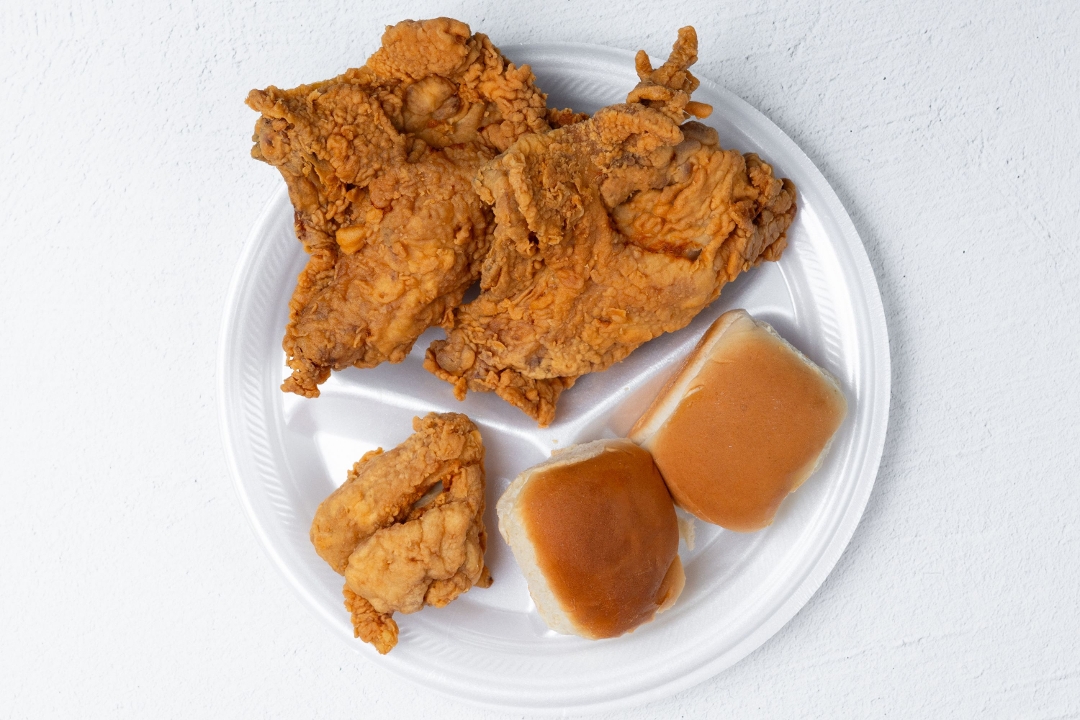 3 White Chicken