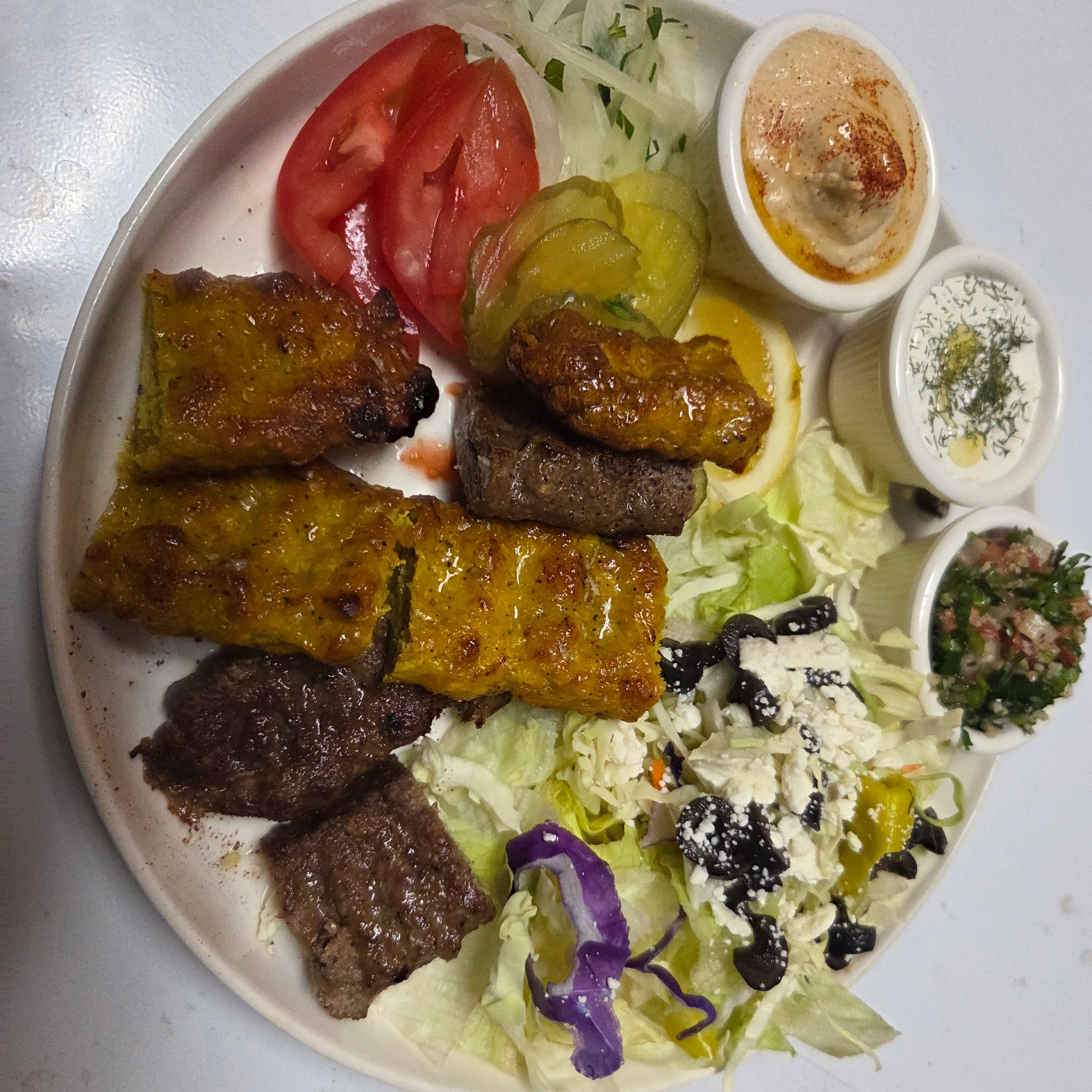 KC Kebab Plate