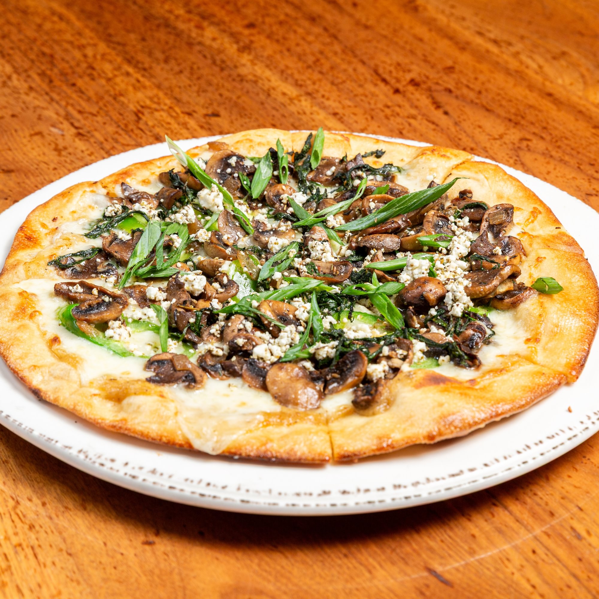 Roasted Mushroom Pizza