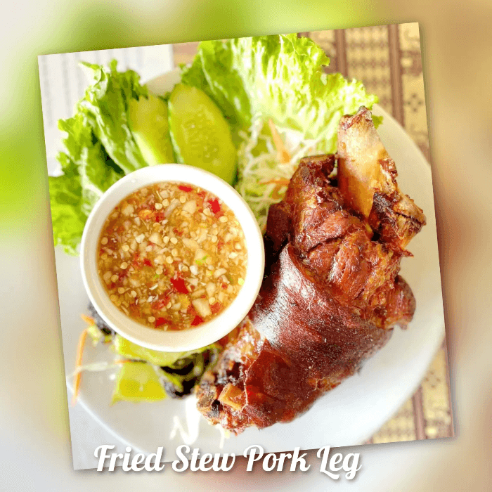 Fried Stewed Pork Leg