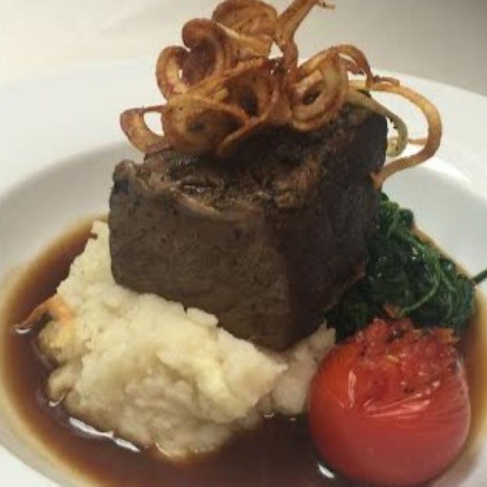 Belgian Beer Braised Boneless Beef Short Ribs