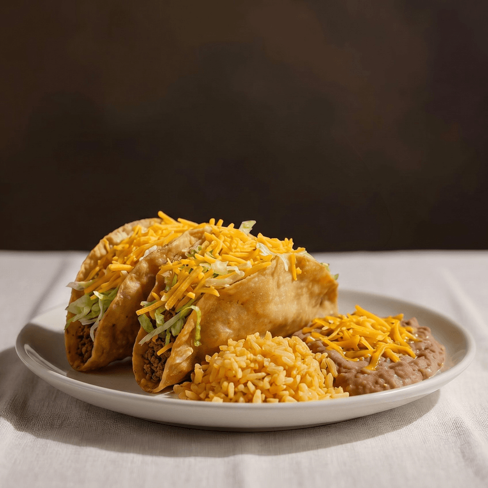 Combo #2, 2 Crispy Tacos