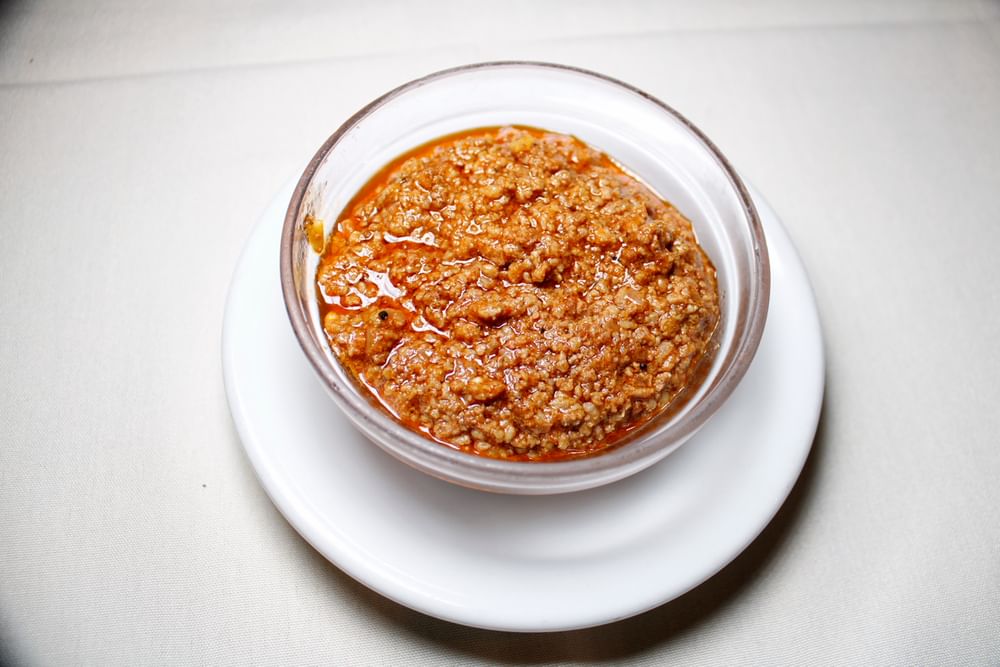 Side of Ground Lamb Meat Sauce