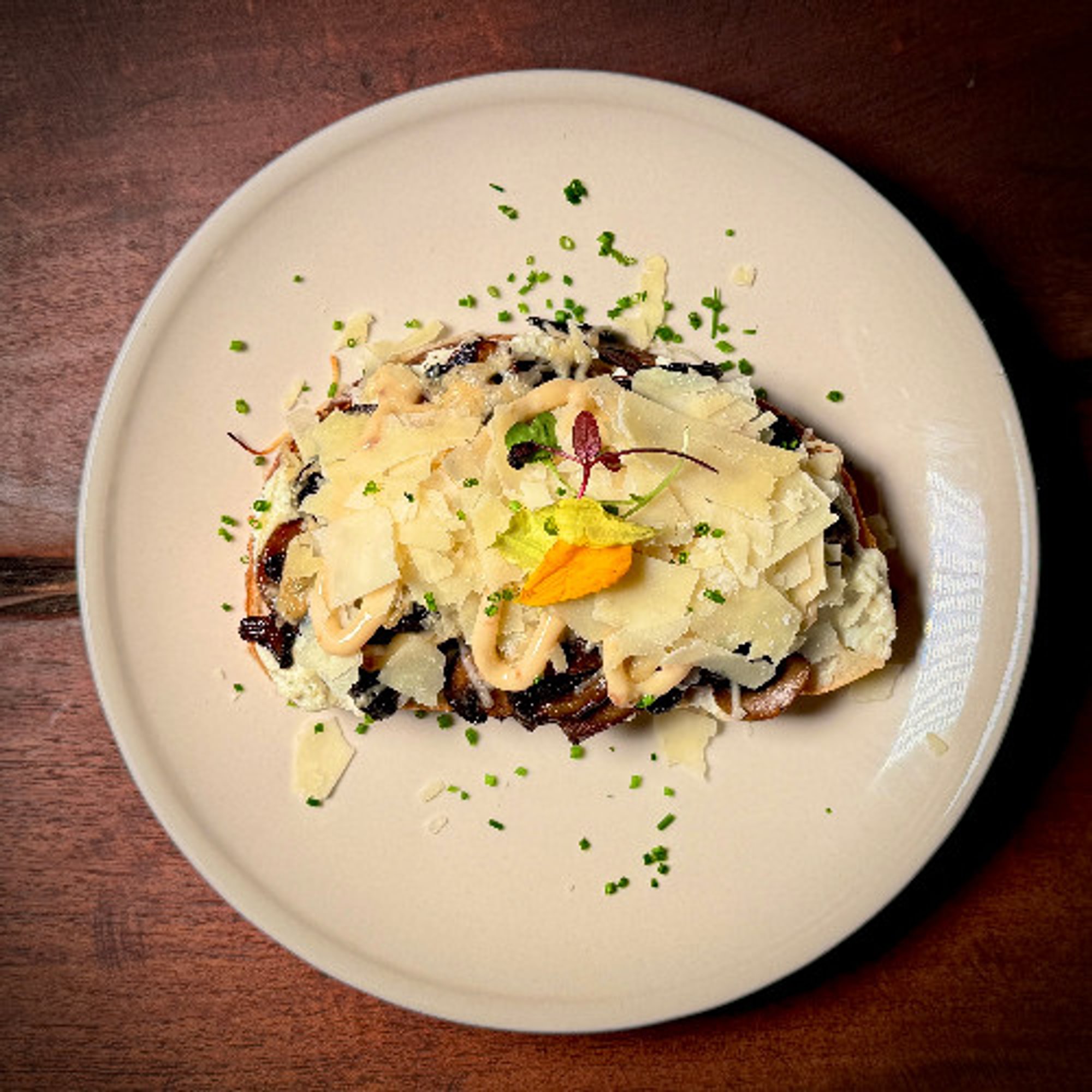Mushroom Sourdough Toast