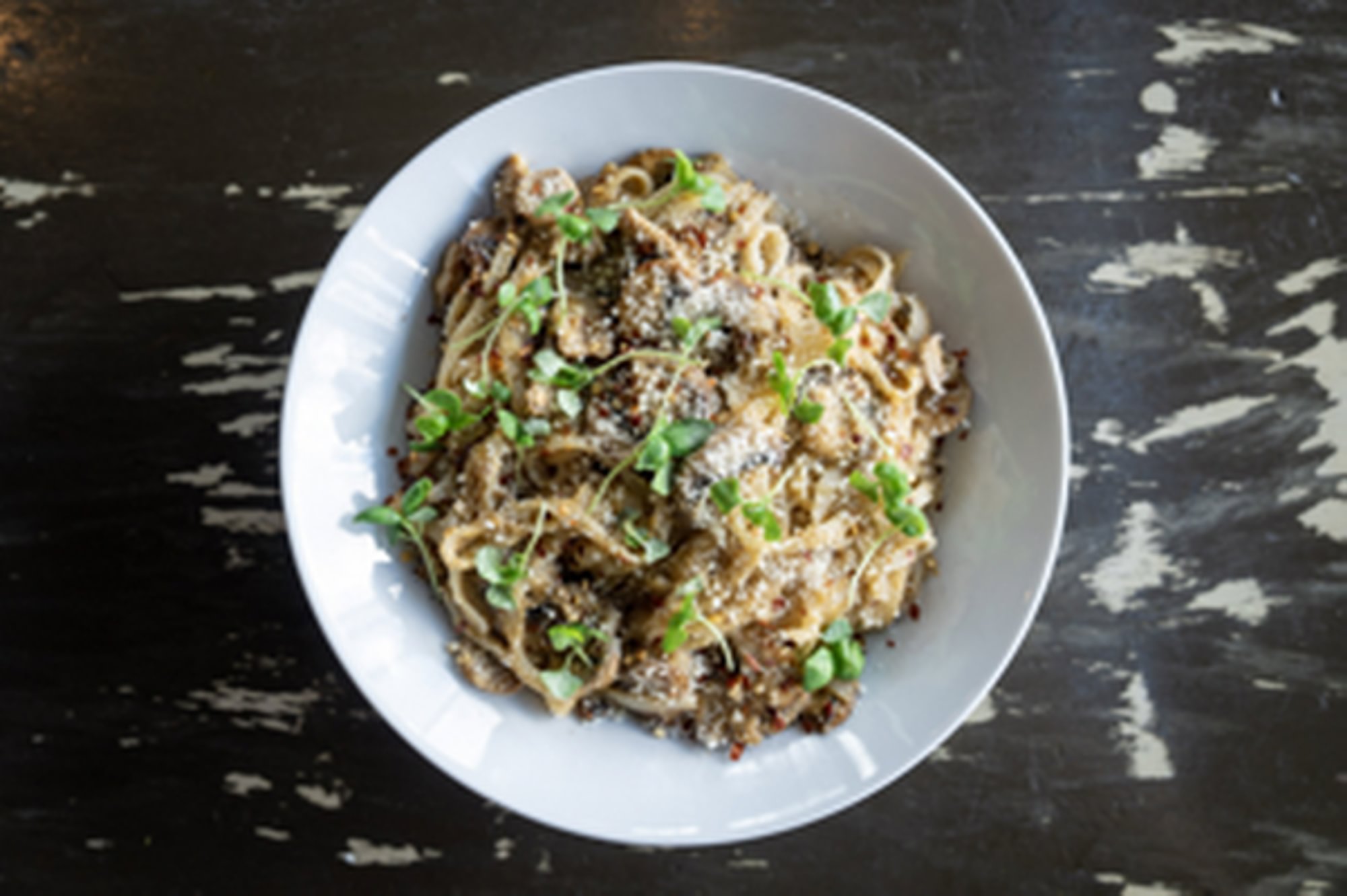 plant based Mushroom Pasta