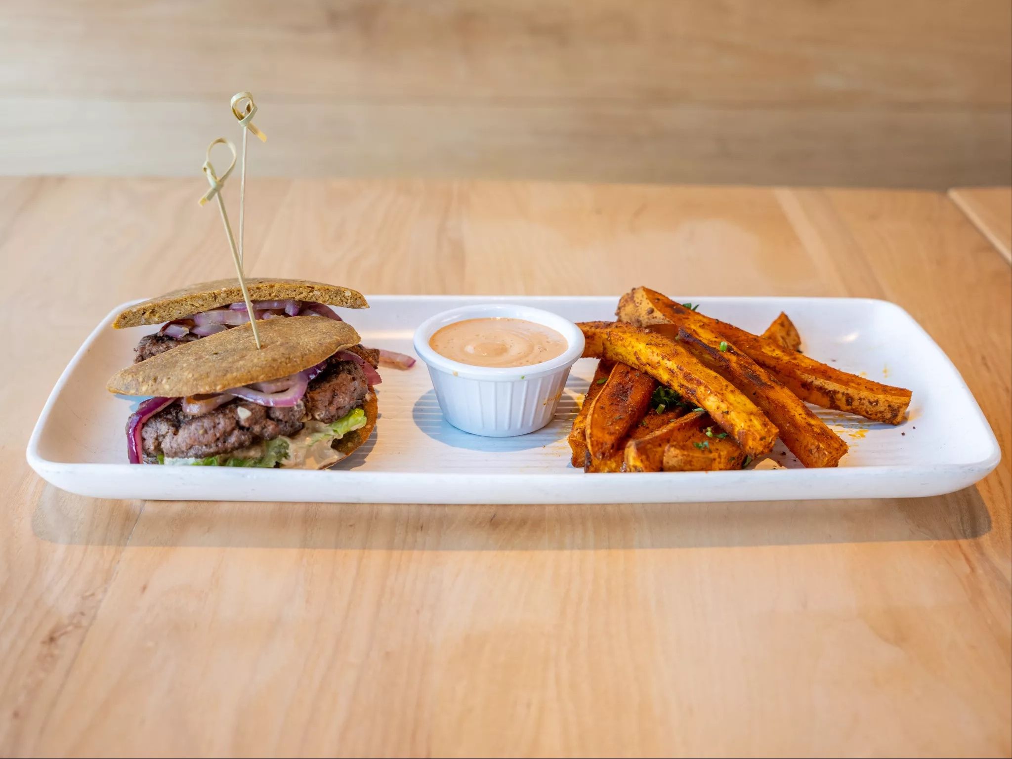 Lamb Kafta Burger