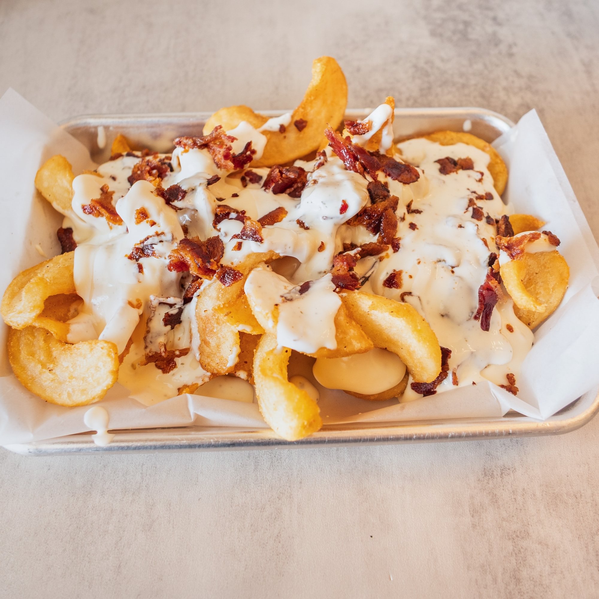 Cheesy Bacon Ranch Fries