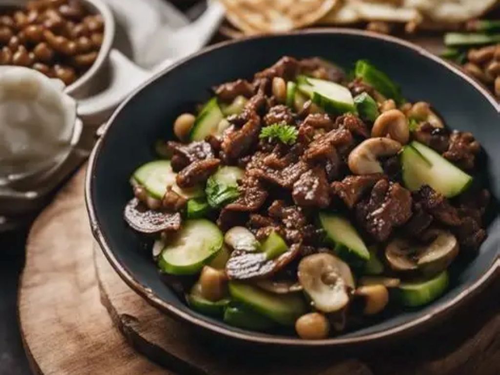 Beef Mu Shu / Bò Mù Shu /木须牛肉