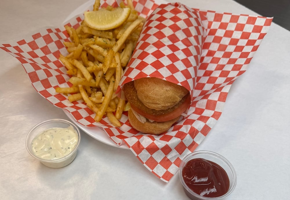 Crab Cake Po Boy