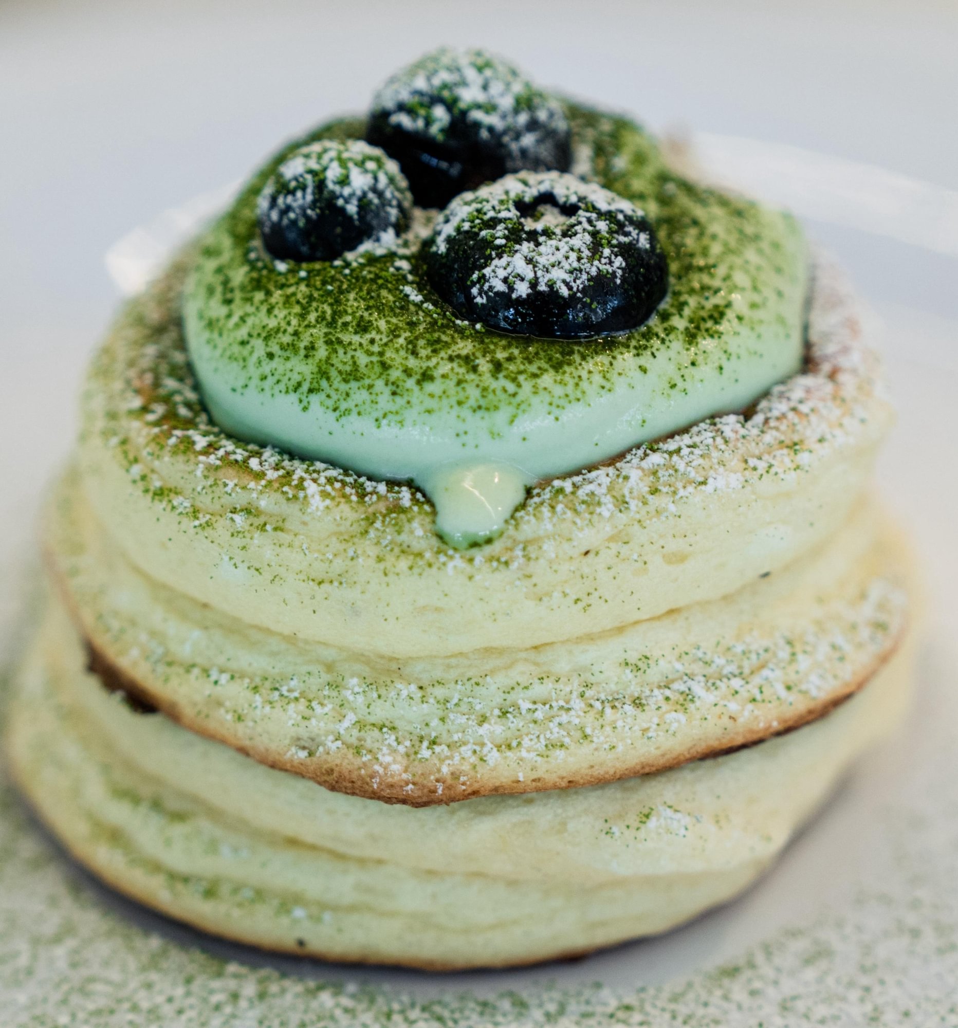 Matcha Soufflé Pancake