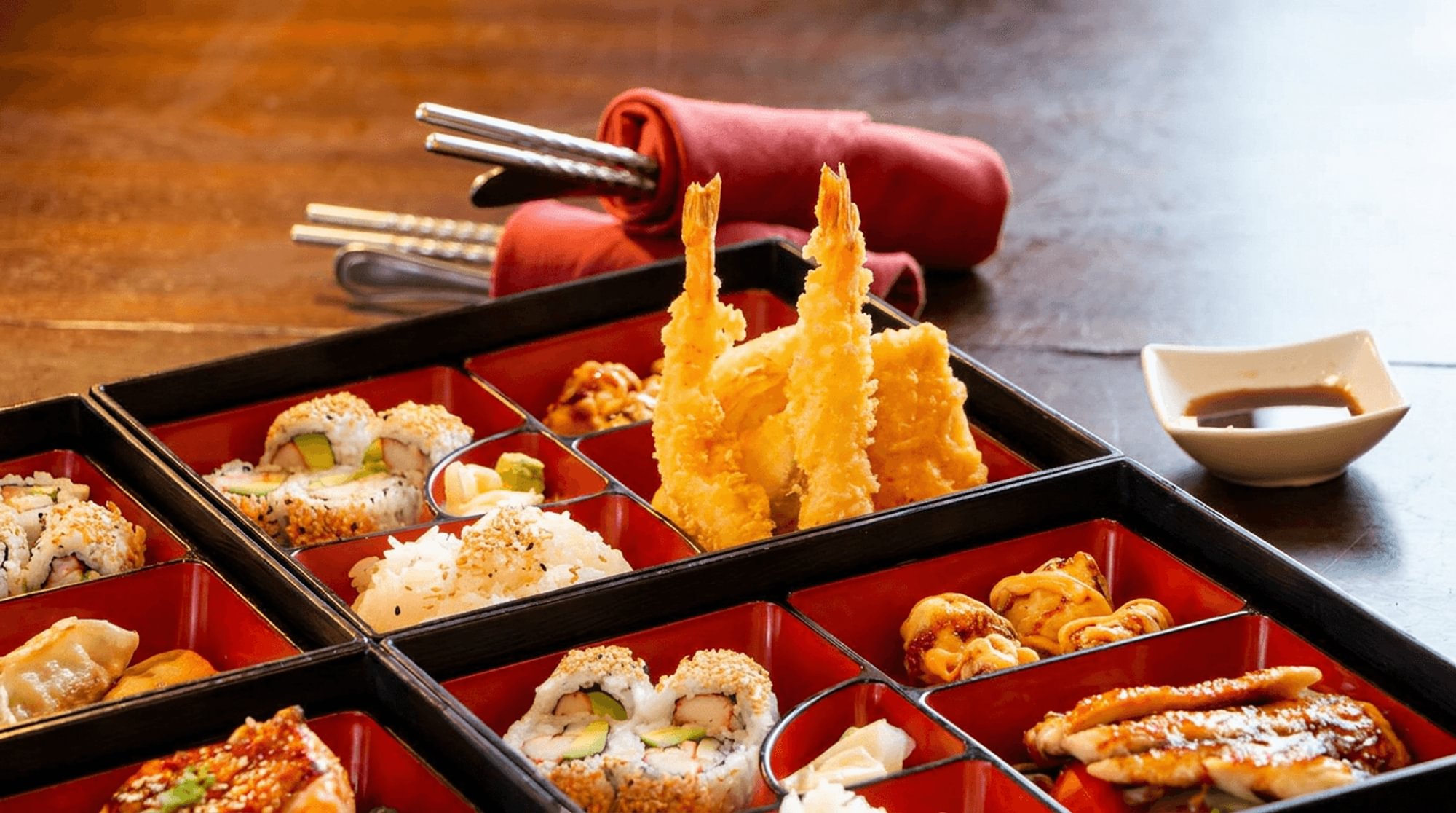 Shrimp Tempura Bento