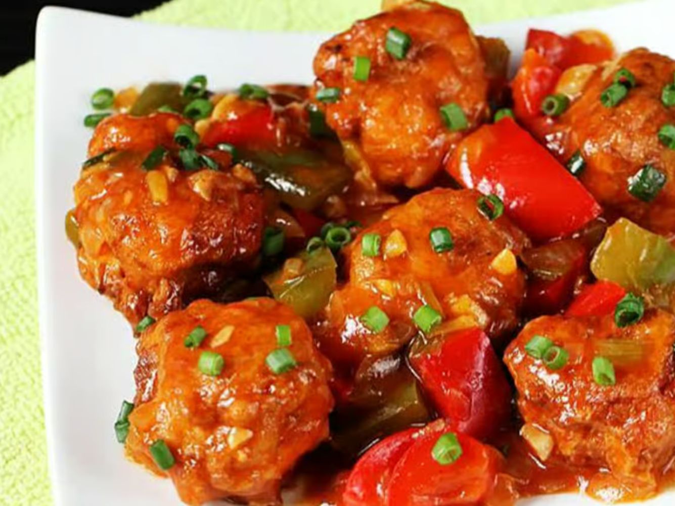 1. Chicken Manchurian