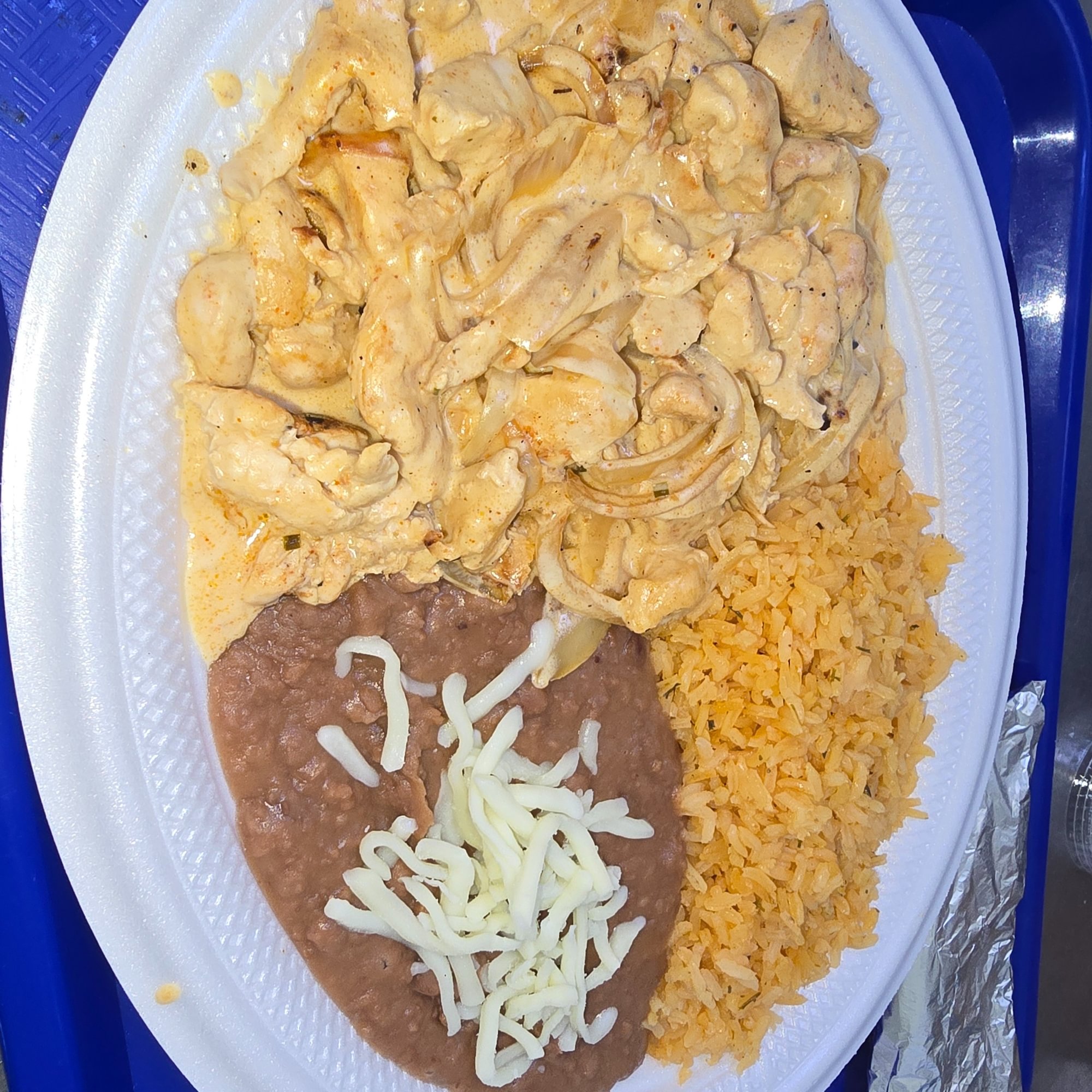 Pollo a La Crema