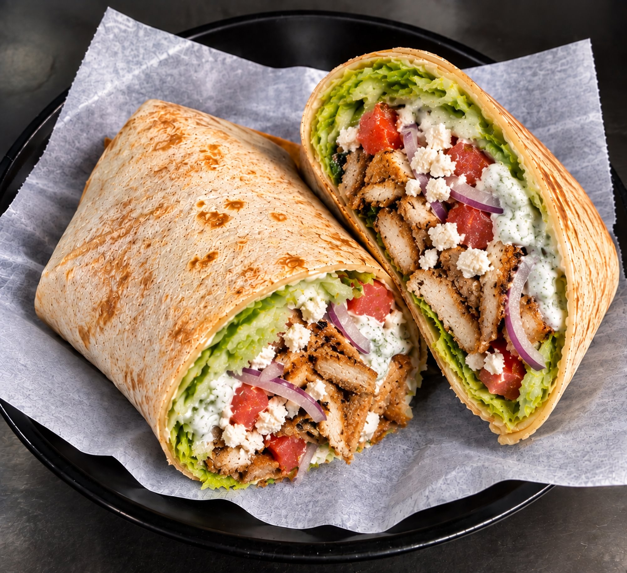 Chicken Gyro Wrap