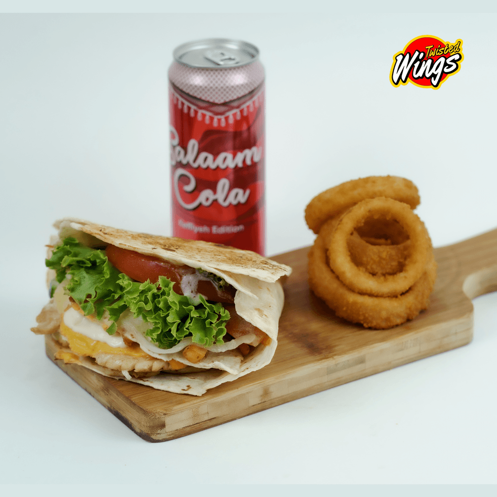 CHICKEN WRAP COMBO