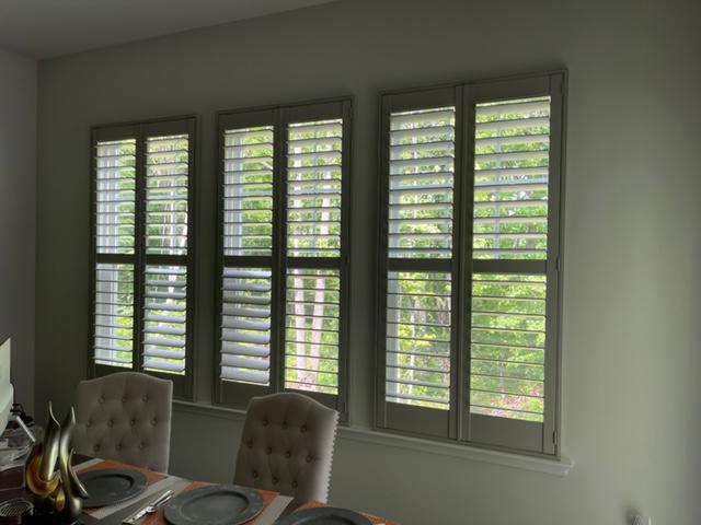 Revel in unobstructed views with our Composite Shutters with Invisible Tilt option we recently installed in Dumfries. The unique custom option is integrated into each shutter panel and completely concealed.